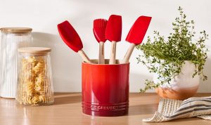Le Creuset spatelpot Signature rood 1,1l