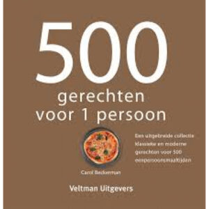 Kookboek 500 gerechten voor 1 persoon