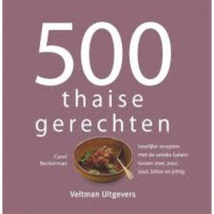 Kookboek 500 Thaise gerechten
