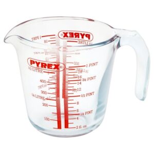 Pyrex glazen maatbeker 0,5 liter