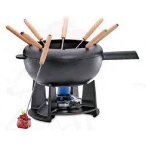 Spring fonduestel Saas Fee inclusief rechaud en 8 fonduevorkjes