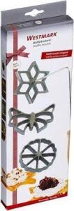 Westmark wafelbakijzer 3 delig