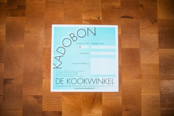 Cadeaubon De Kookwinkel